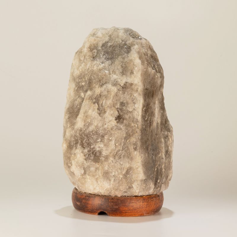 Grå Himalayasaltlampa - 1,5 - 2 kg
