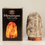 Grå Himalayasaltlampa - 1,5 - 2 kg