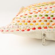 Klassiskt kuddfodral - Hidden Rainbow - 30x50 cm - Trästil