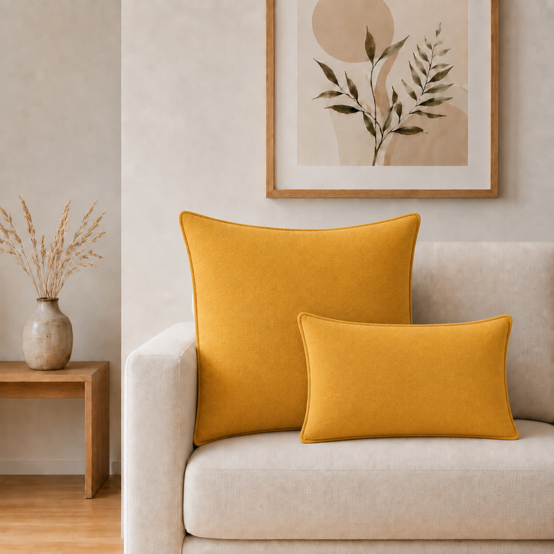 Klassiskt kuddfodral - Marigold Loom- 30x50 cm - 60x60 cm - Jumbo-stil