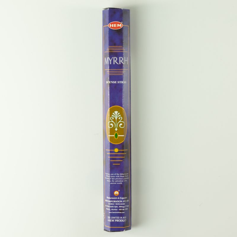 HEM Hexagonalt rökelse - Resinkollektion & aska-fångare (assorterat paket 6)
