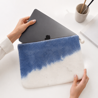 Filtfodral för laptop (upp till 14 tum) - Blå Horzon