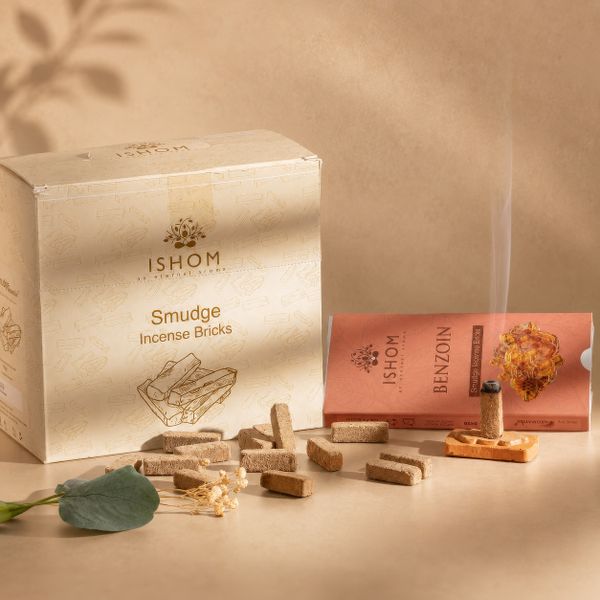 Naturliga rökelsekuber och brännare - Frankincense