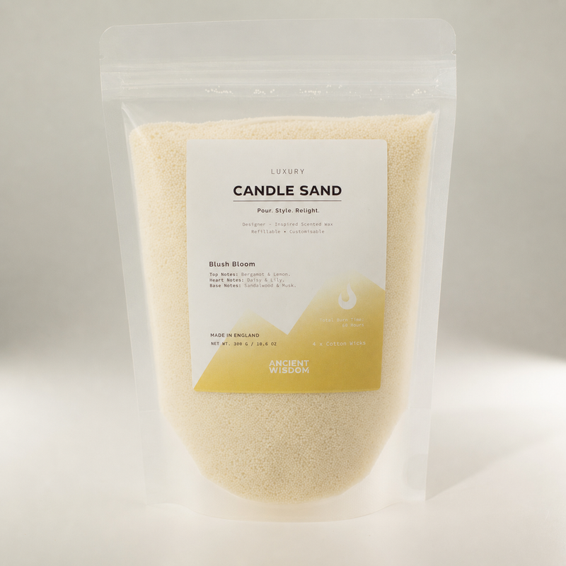 Doftljus Sand - Varm Honung - Blush Bloom - 300 g