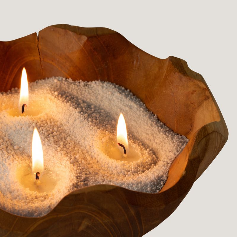 Doftande ljussand - Vit - Starlight Elixir - 300 g