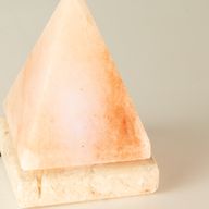 Kvalitets-USB-pyramidsaltlampa - 9 cm (multicolor)