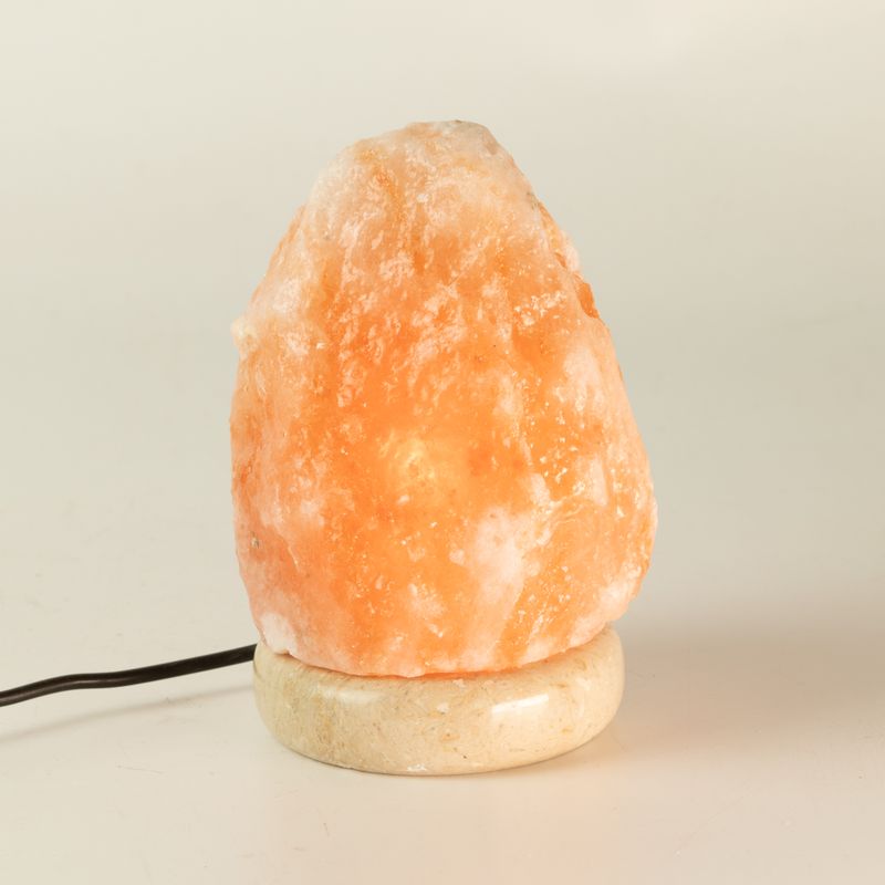 Kvalitets-USB naturlig saltslampa - 11,5 cm (multi)