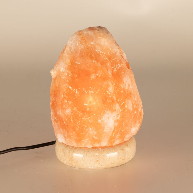 Kvalitets-USB naturlig saltslampa - 11,5 cm (multi)