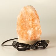 Kvalitets-USB naturlig saltslampa - 11,5 cm (multi)