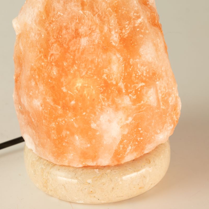 Kvalitets-USB naturlig saltslampa - 11,5 cm (multi)