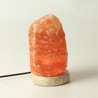 Kvalitets USB naturlig saltlampa - 11,5 cm (1 st)
