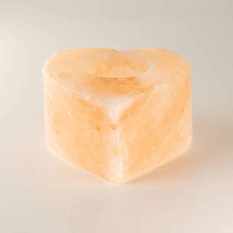 Saltljusstake - med hjärta