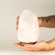 Crystal Rock Himalayasaltlampa - cirka 1,5–2 kg