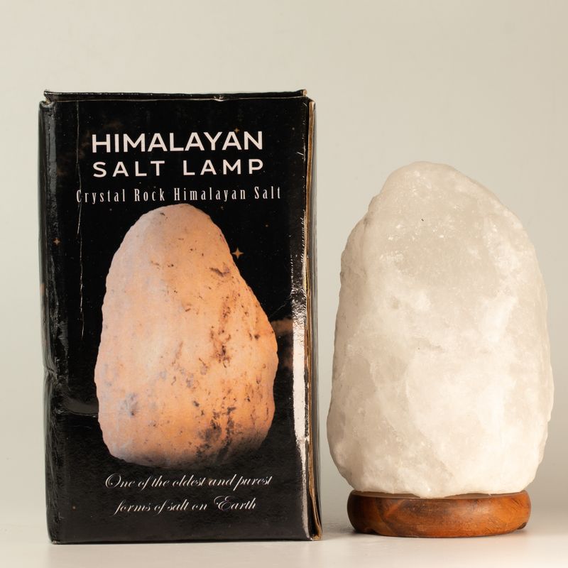 Crystal Rock Himalayasaltlampa - cirka 1,5–2 kg
