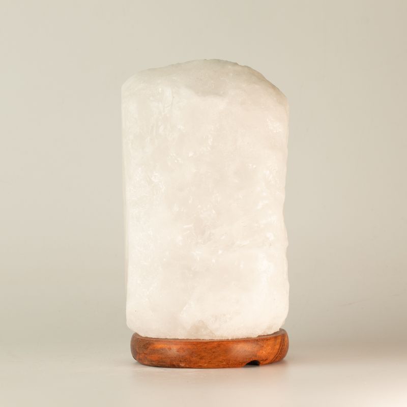 Crystal Rock Himalaya-saltlampa - och bas ca 3–5 kg