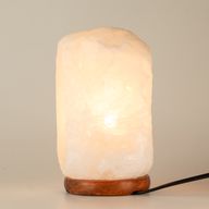 Crystal Rock Himalaya-saltlampa - och bas ca 3–5 kg