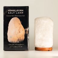 Crystal Rock Himalaya-saltlampa - och bas ca 3–5 kg