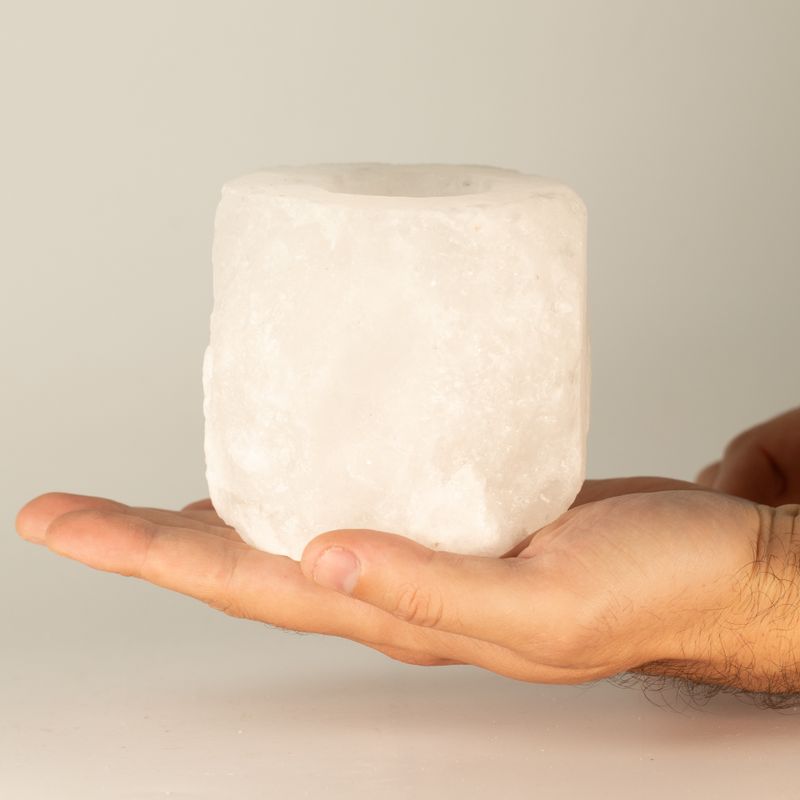 Crystal Rock Himalayasaltljusstake 600-800 g