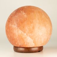 Saltlampa boll - stor träbas 3-4 kg