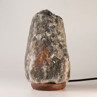 Grå Himalaya Naturlig Saltlampa - 3-5 kg