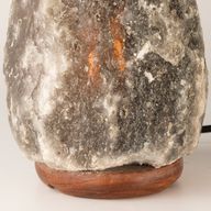 Grå Himalaya Naturlig Saltlampa - 3-5 kg