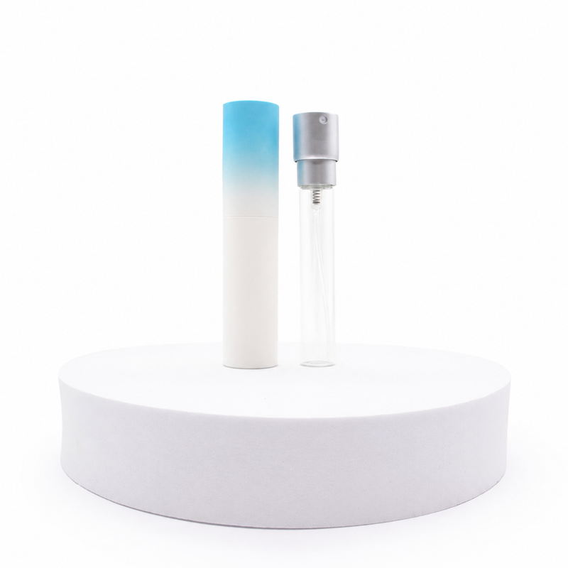Parfymflaska med twist-funktion - 10ml - Blåtonad