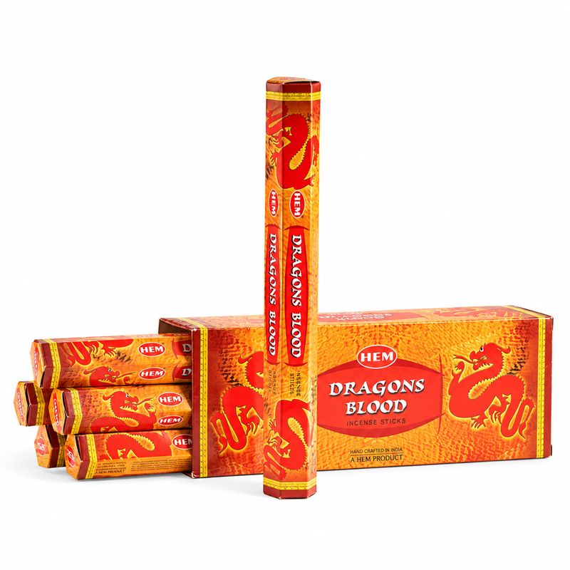 HEM Hexagonalt Rökelse - Drakblod