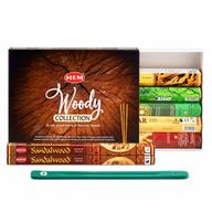 HEM sexkantig rökelse – Trädoftkollektion & aska-fångare (assorterat paket 6)