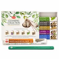 HEM Hexagonalt rökelse - Vit Salvia-kollektion och askfångare (assorterat paket 6)