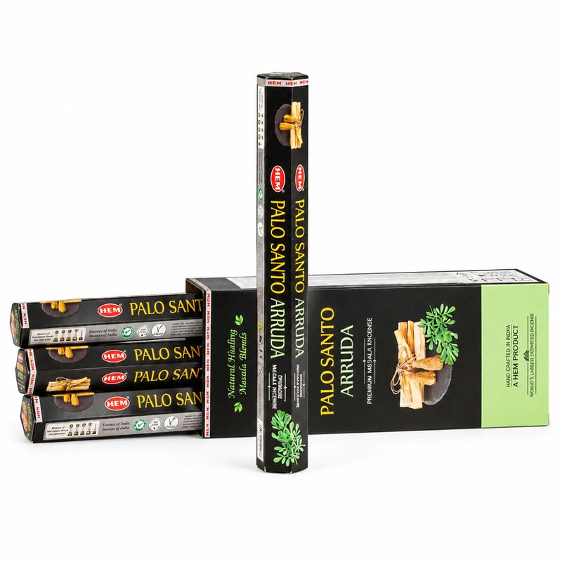 HEM Hexagonalt rökelse - Palo Santo Masala - Arruda