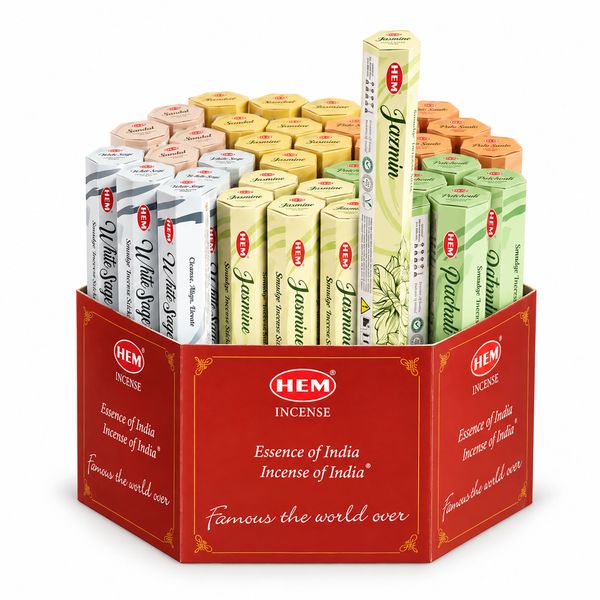 HEM Hexagonal Rökelse – Startpaket – Smudge-kollektion