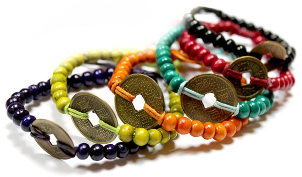 Bali lyckobringande Feng Shui-armband startpaket – 60 blandade armband