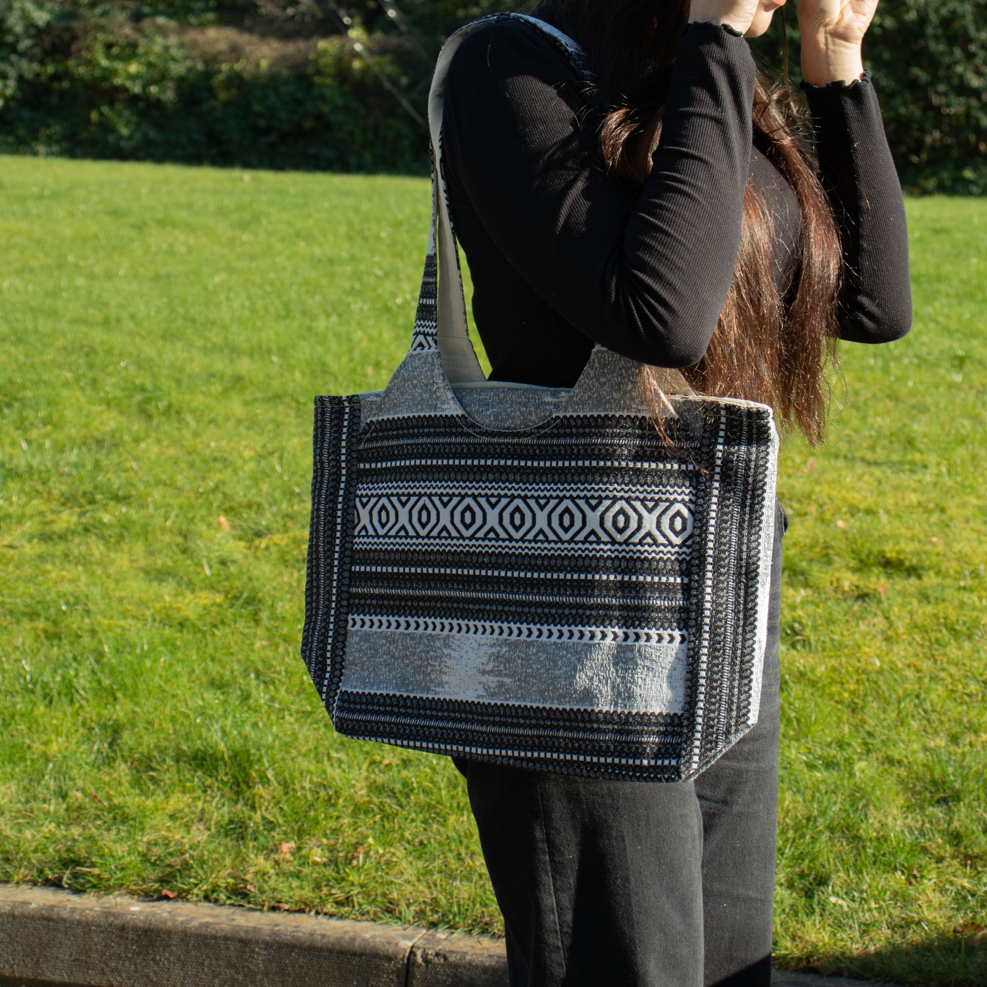 Nomad Sari Jacquard – Naturväskor