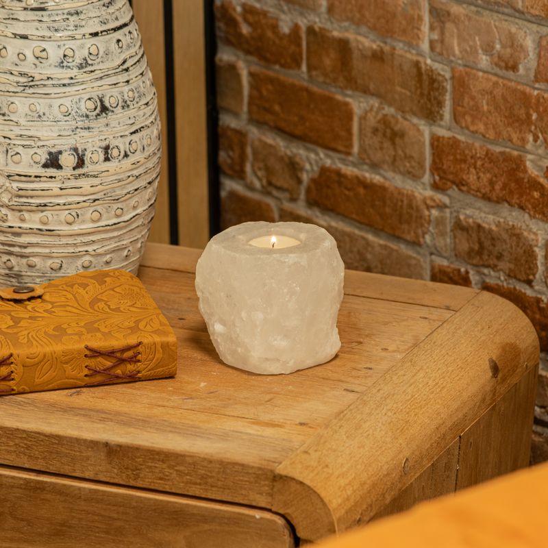 Crystal Rock Himalayasaltljusstake 600-800 g
