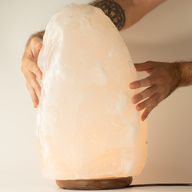Kvalitet Stor Naturlig Saltlampa - ca 24–25 kg