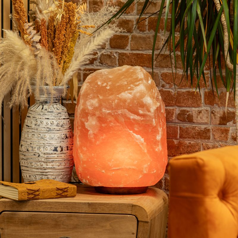 Kvalitet Stor Naturlig Saltlampa - ca 24–26 kg