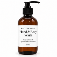 White Label Juniper, Lime och Spearmint Hand- och kroppstvål 250 ml