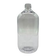 Klar Boston-flaska i plast - 1000 ml