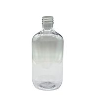 Genomskinlig Boston-flaska i plast - 500ml