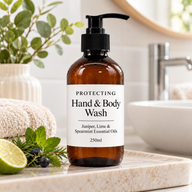 White Label Juniper, Lime och Spearmint Hand- och kroppstvål 250 ml