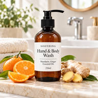 White Label Mandarin & Ginger Hand- & Kroppslotion 250 ml