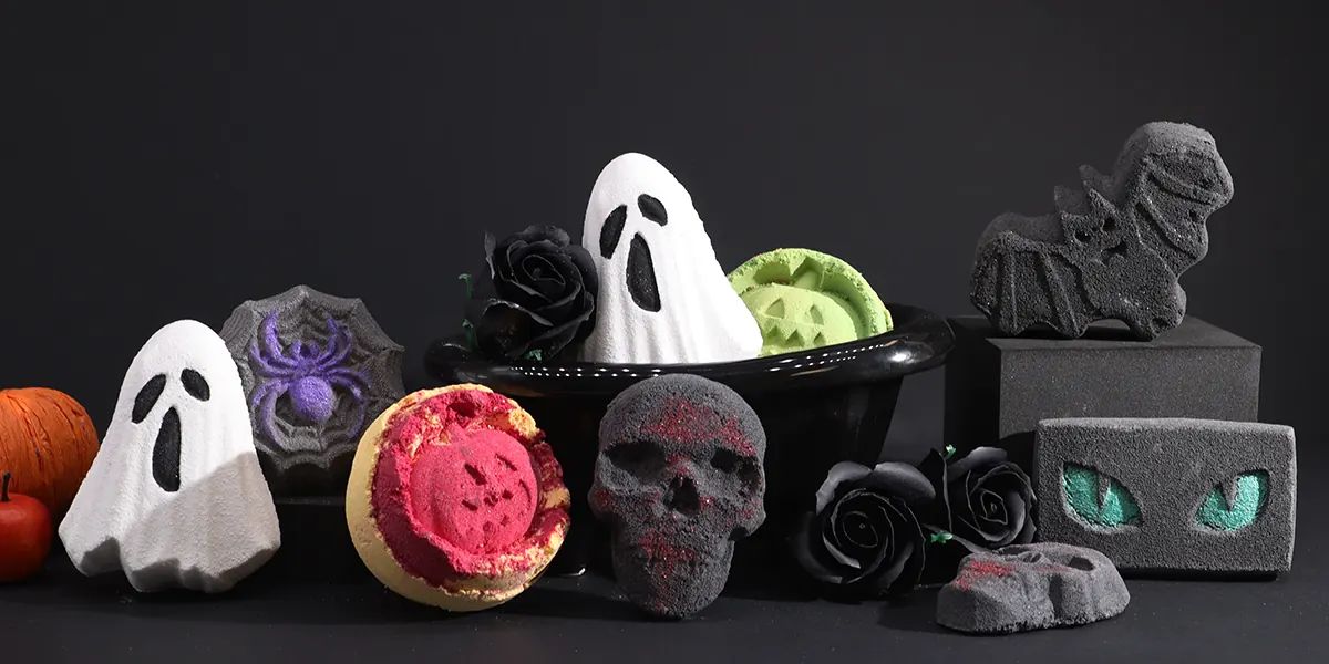 Halloween-badbomber, produktfamilj