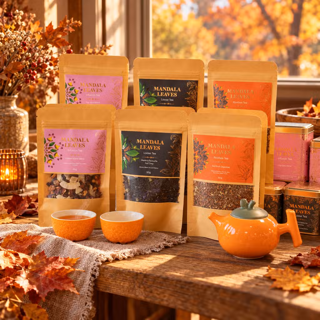 Artisan teas for autumn
