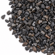 Svart turmalin ädelstensflisor i bulk - 1 kg