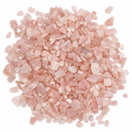 Rosenkvarts ädelstensflisor i bulk - 1 kg