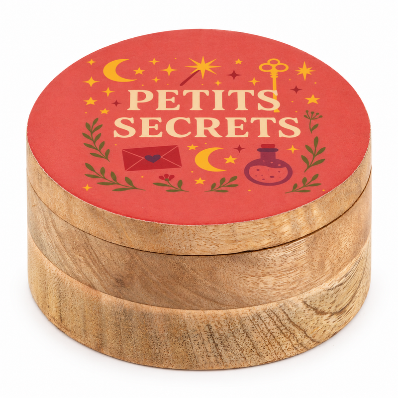 Rund Emaljerad Ask - Petite Secrets