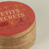 Rund Emaljerad Ask - Petite Secrets
