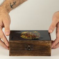 Mellanstor Emaljerad Ask - Compass of Life