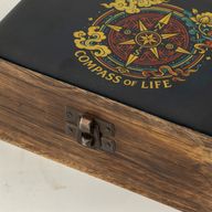 Mellanstor Emaljerad Ask - Compass of Life