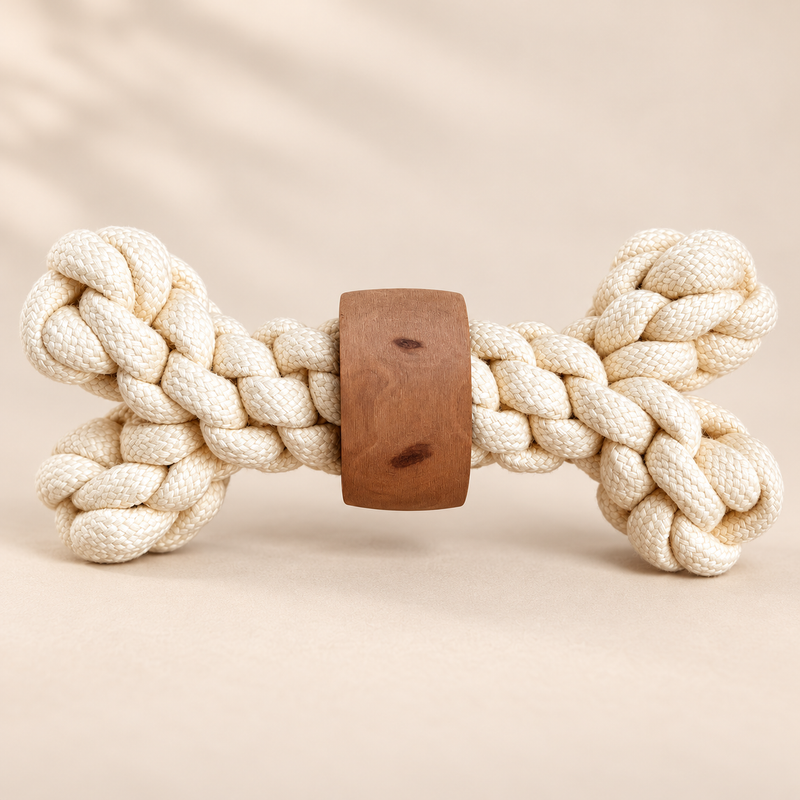 PAW Toys - Tuggleksak i Kaffeved - Power Knot Bone